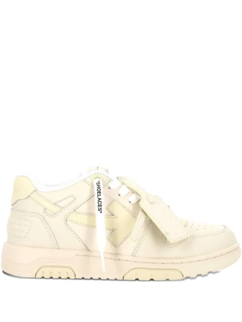 Off-White arrow leather sneakers