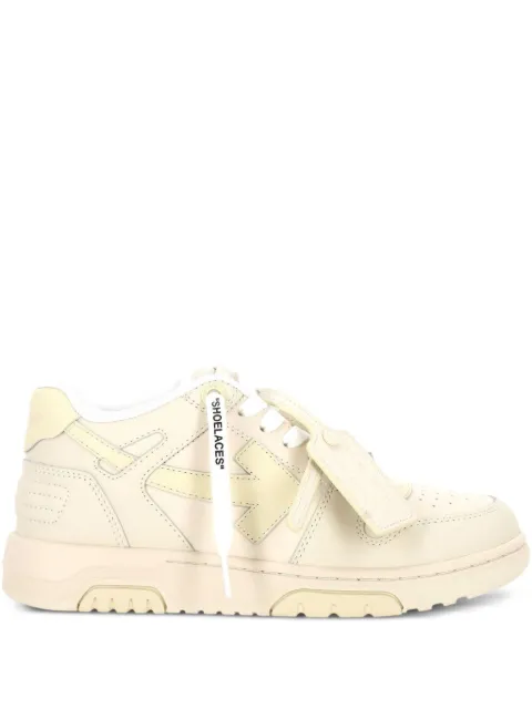 Off-White arrow leather sneakers
