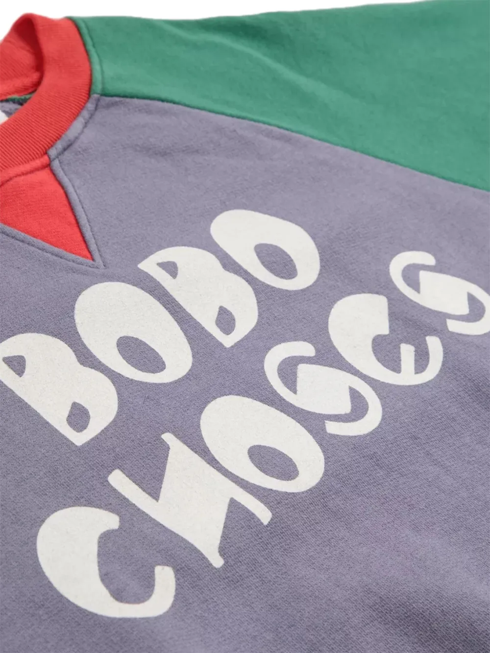 Bobo Choses colour-block raglan sweatshirt | Boys Hoodies & Sweatshirts | Image 2