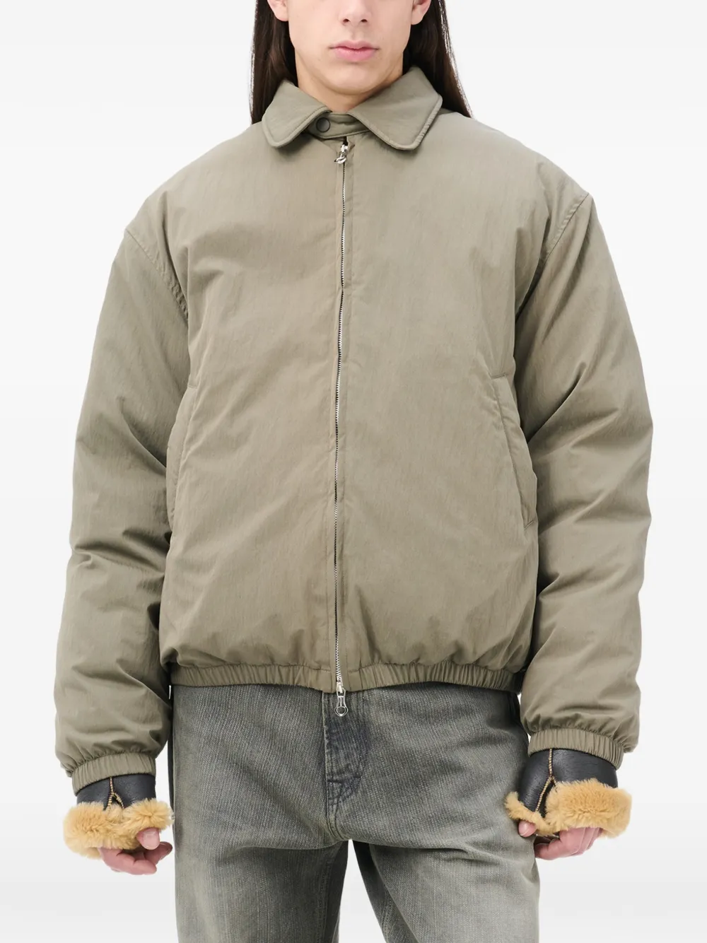 OUR LEGACY Avenue puffer jacket - Green