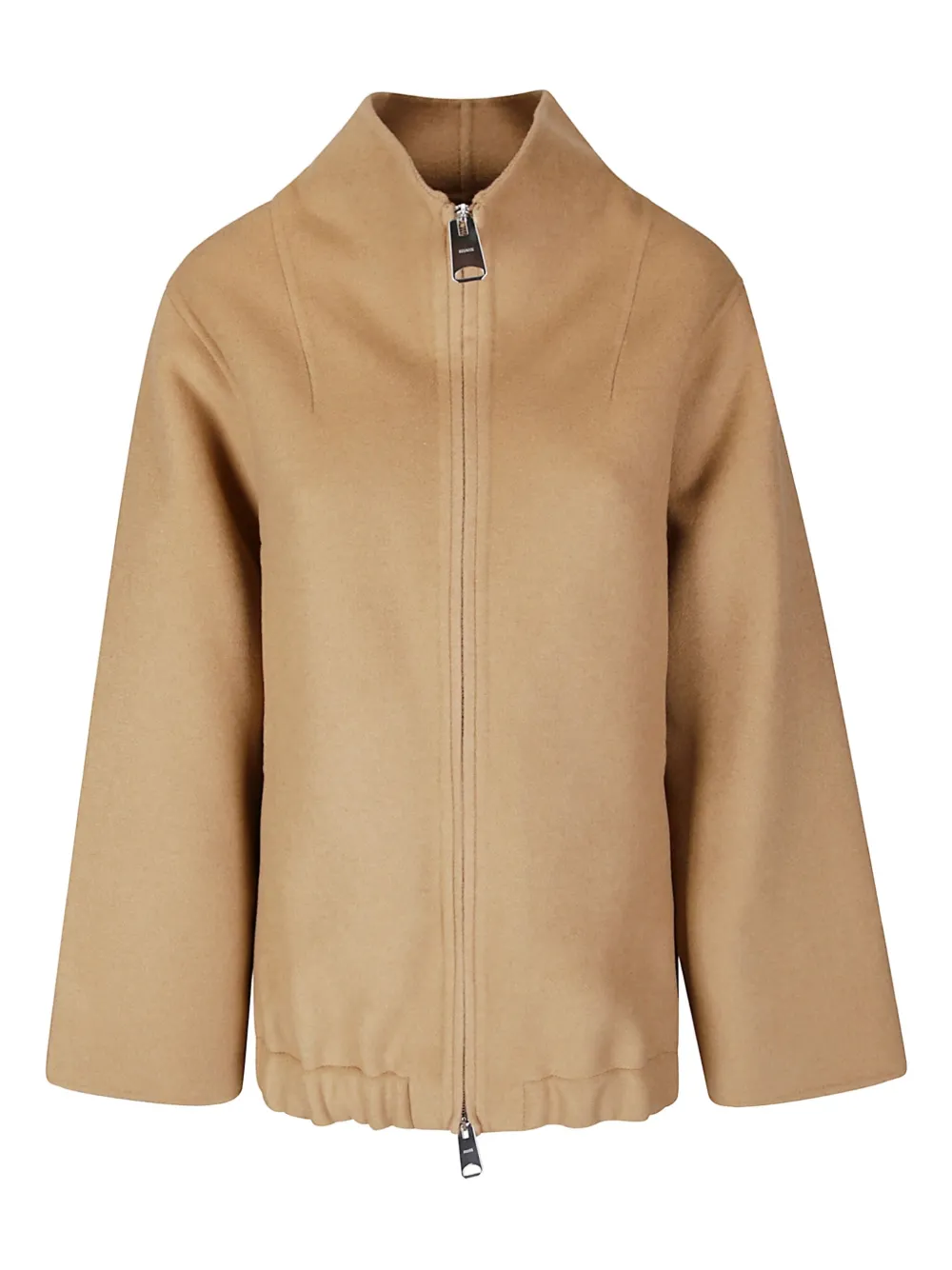 KHAITE zip-front jacket | Brown | Image 1