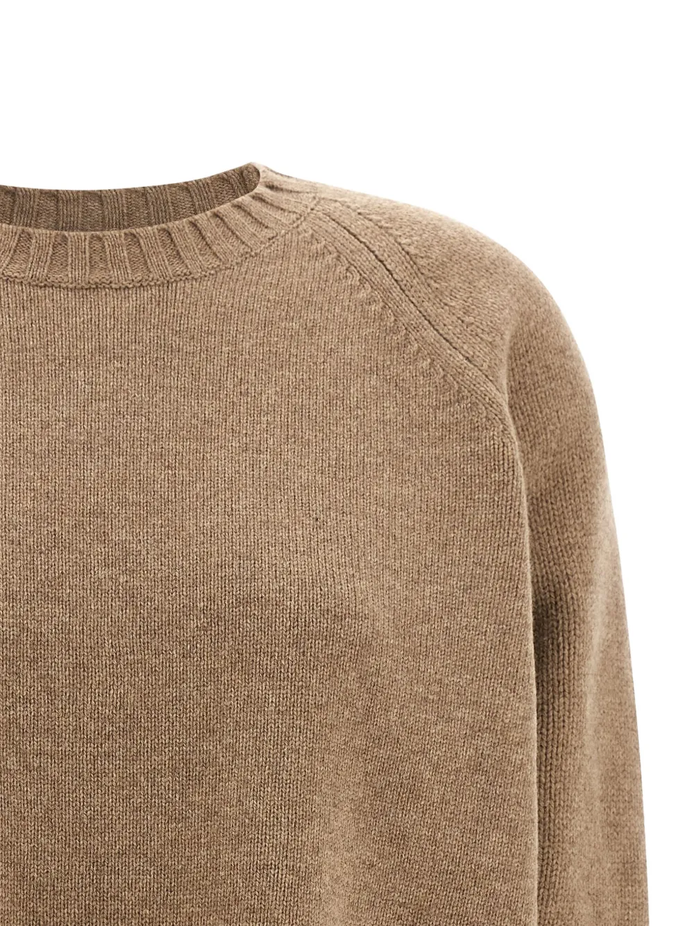 Tory Burch Wool Sweater Sweaters And Cardigans Beige In Neutral