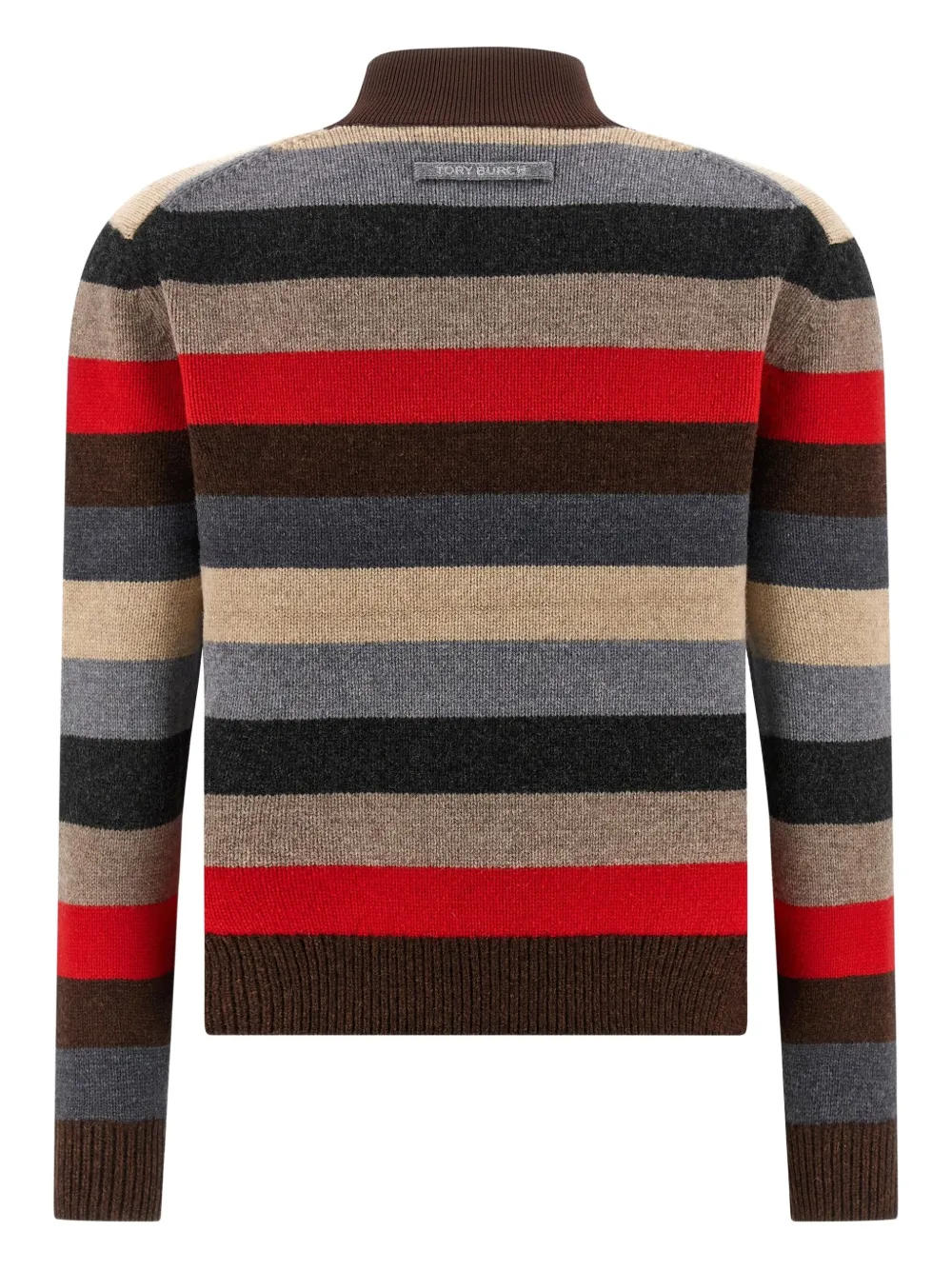 Tory Burch striped-patter wool pullover | Knitted Sweaters | Image 2