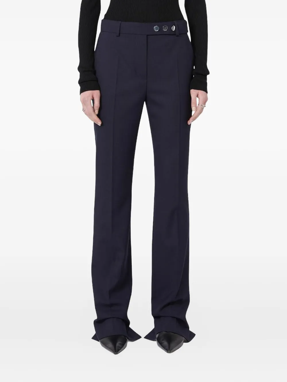 Max Mara split-hem trousers | Blue | Image 1