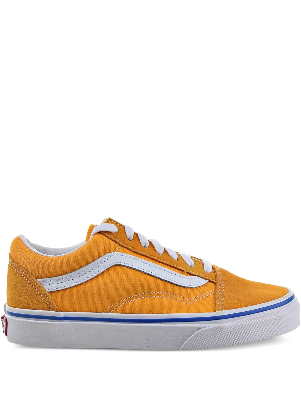 Vans Old Skool Sneakers mit Wildledereinsatz - Gelb