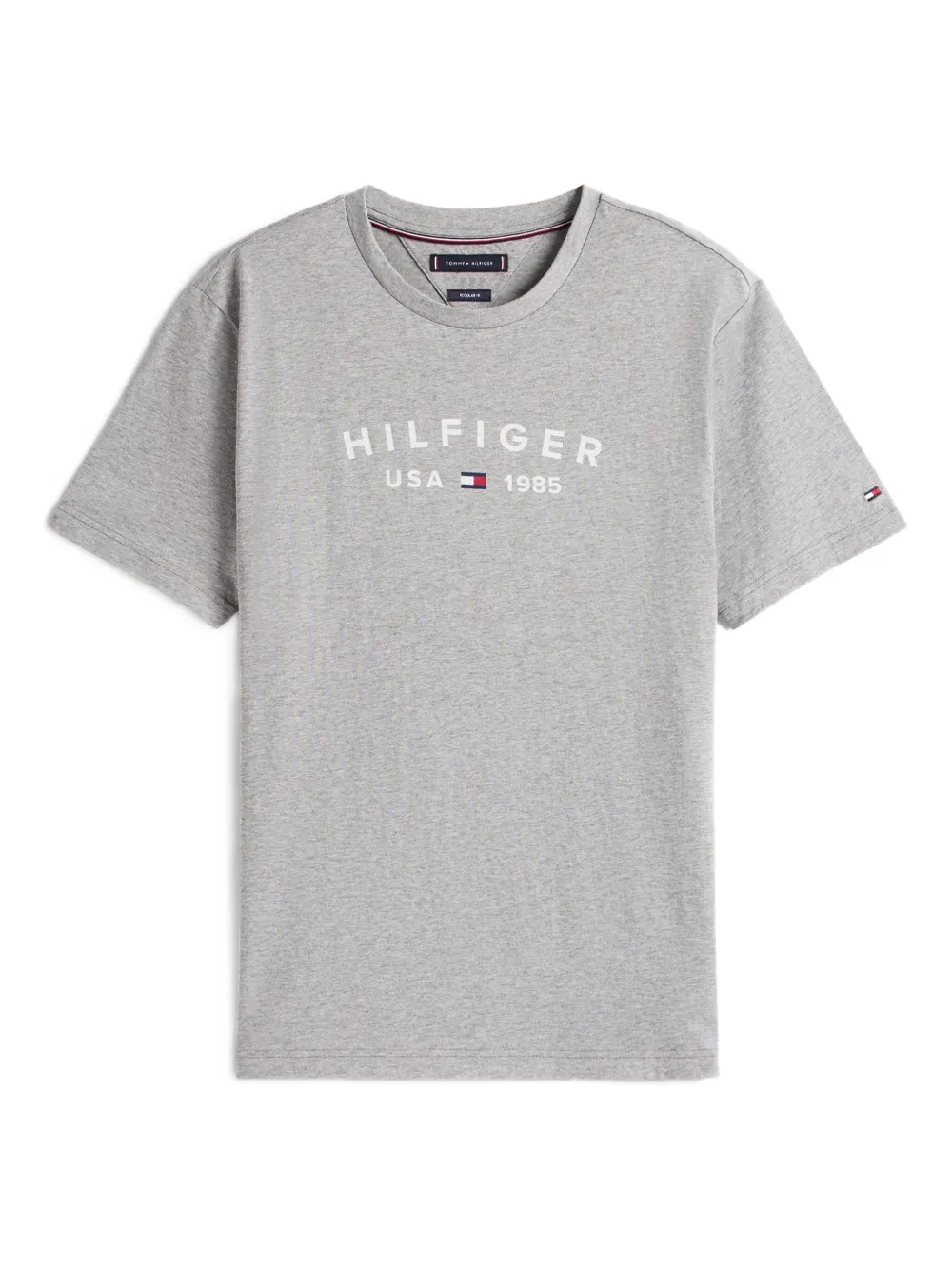 Tommy Hilfiger Grey T-shirt With Big Print. In Gray