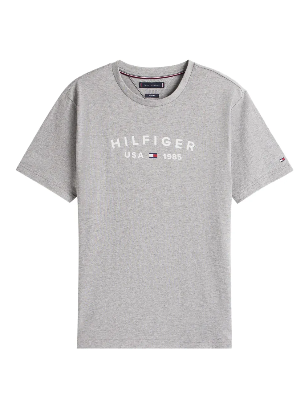 Tommy Hilfiger Hilfiger logo T-shirt | Grey | Image 1