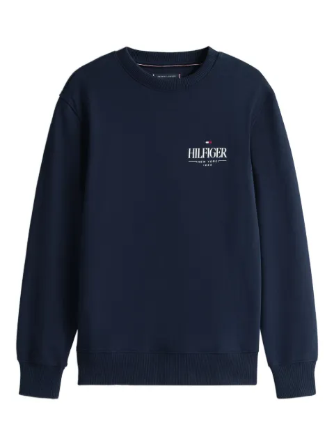 Tommy Hilfiger logo-embroidered crew-neck sweatshirt