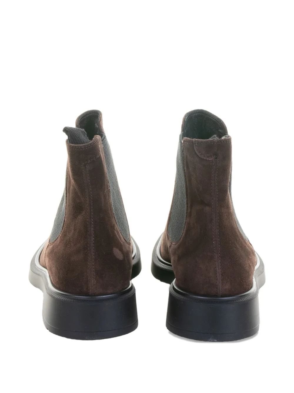 Fratelli Rossetti elastic-panel suede boots Brown