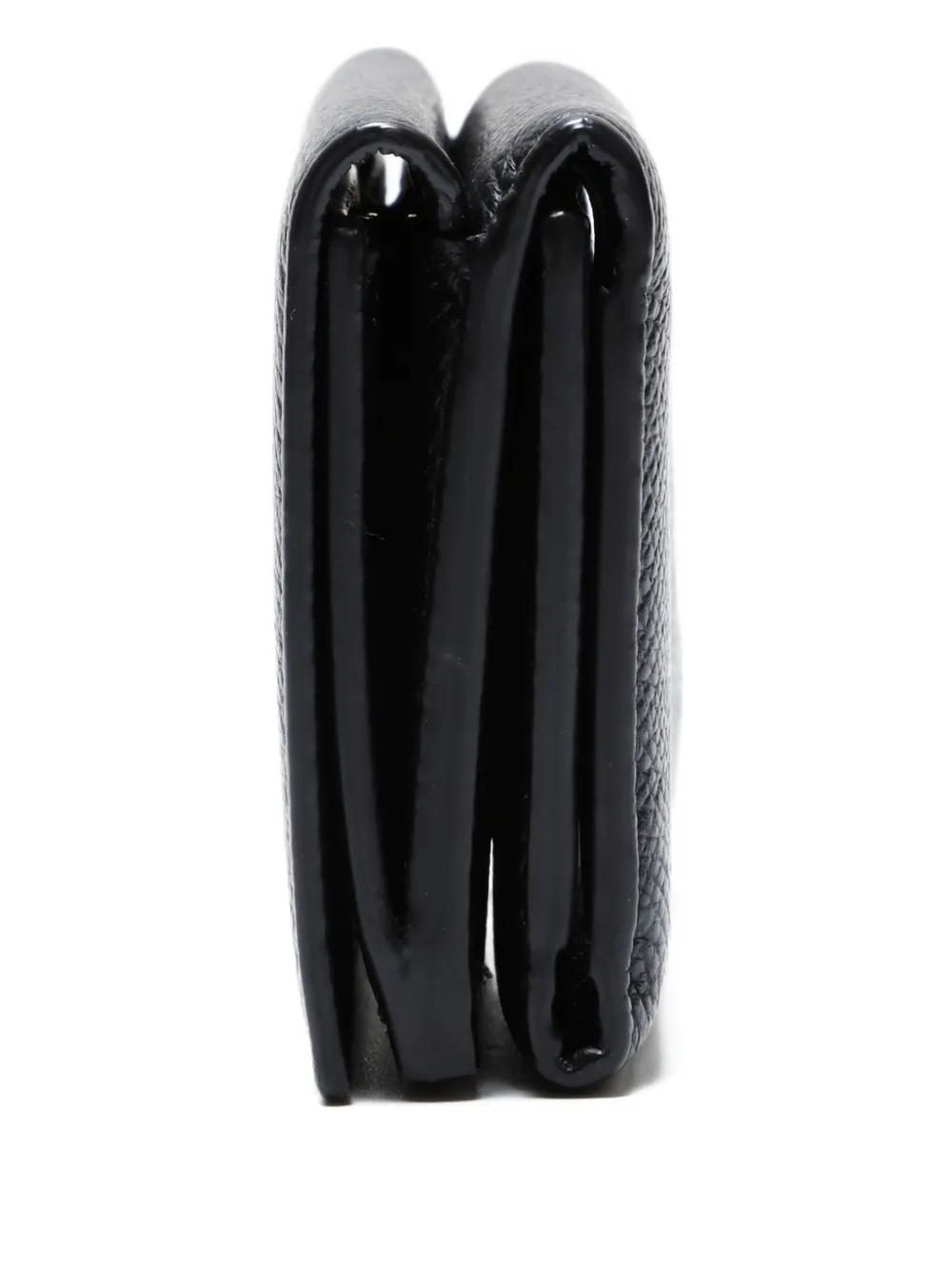Pre-owned Balenciaga 2020-2025 Leather Wallet In Black