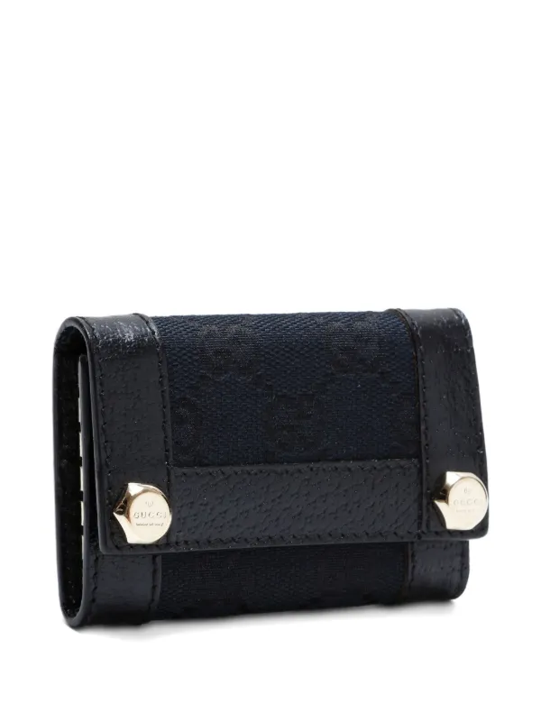 Gucci Pre-Owned 2000s GGキャンバス キーケース | ブラック