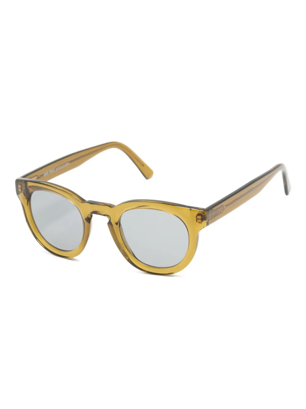 Andy Wolf round-frame sunglasses - Groen