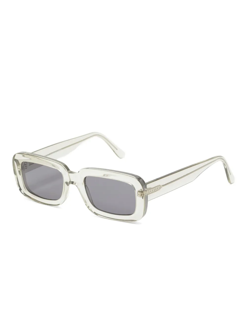 Andy Wolf rectangle-frame sunglasses - Groen