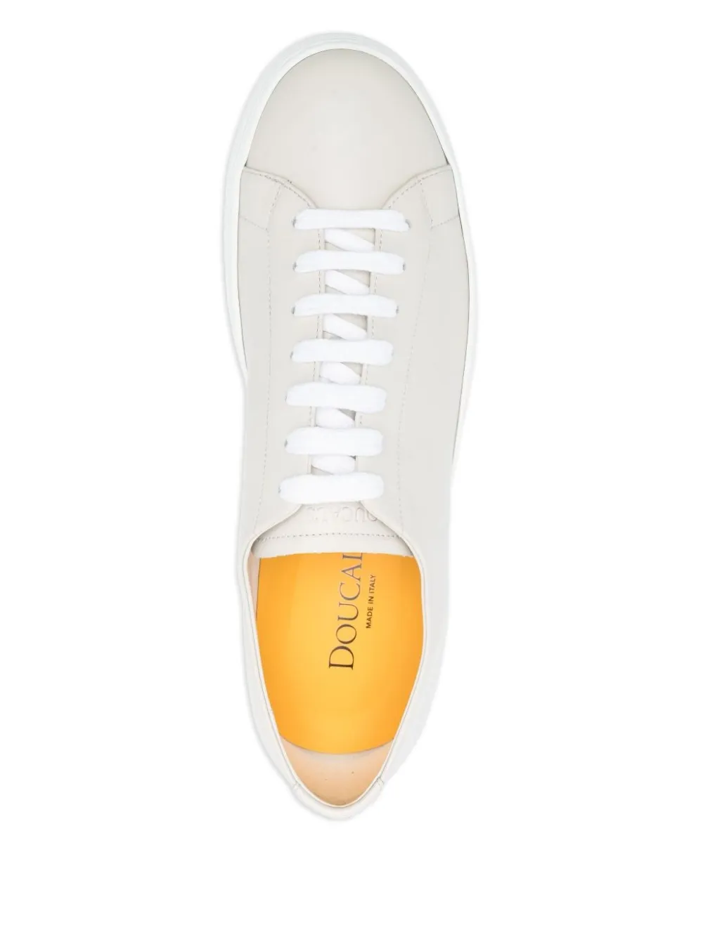 Doucal's Sneakers met ronde neus Beige