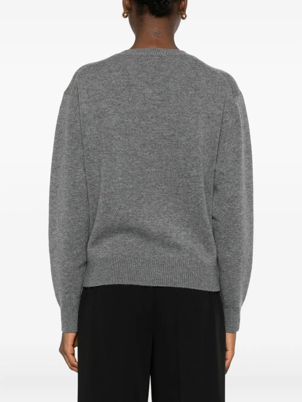 Dunst Round-neck Sweater In Gray