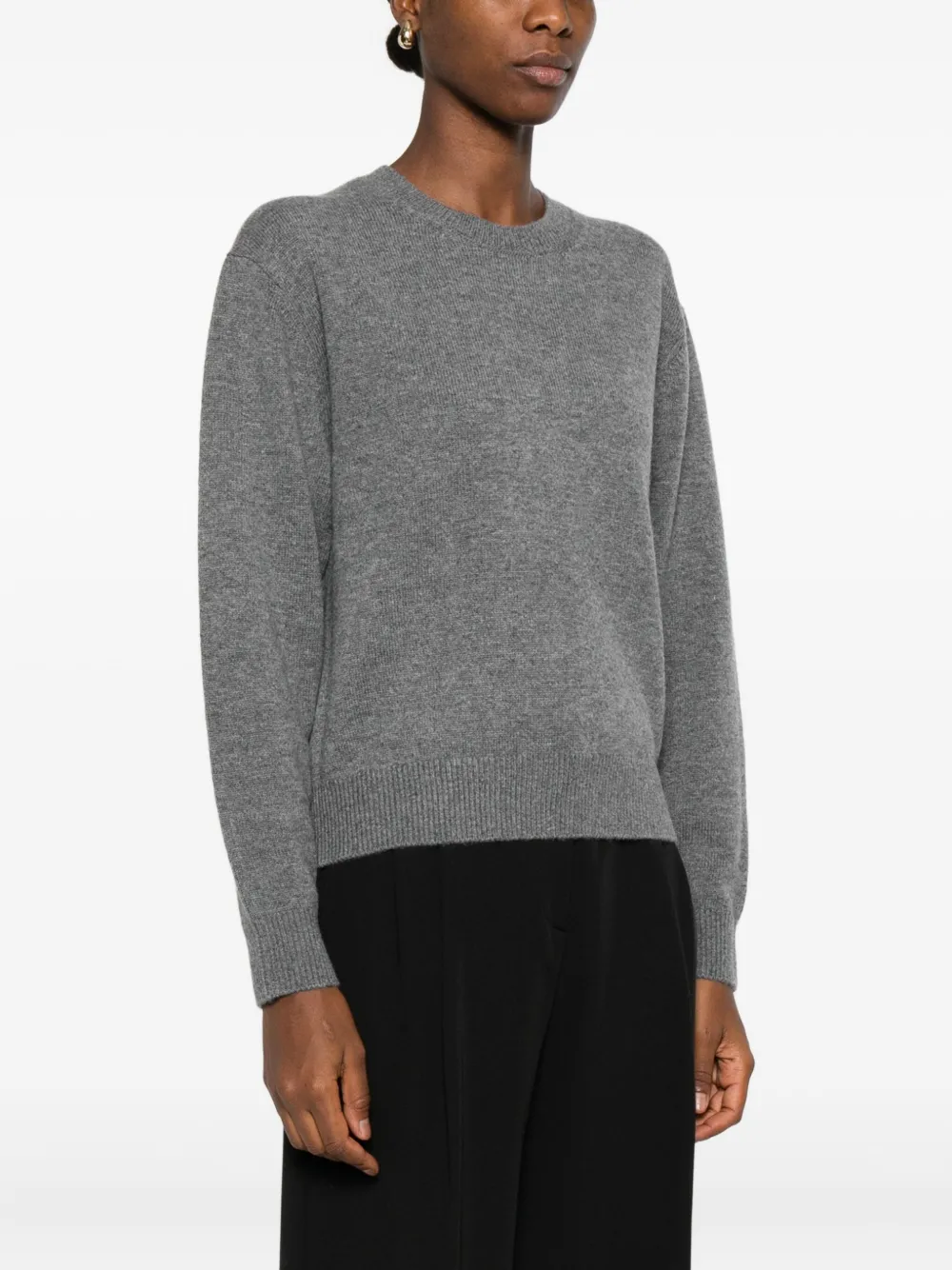 Dunst Round-neck Sweater In Gray