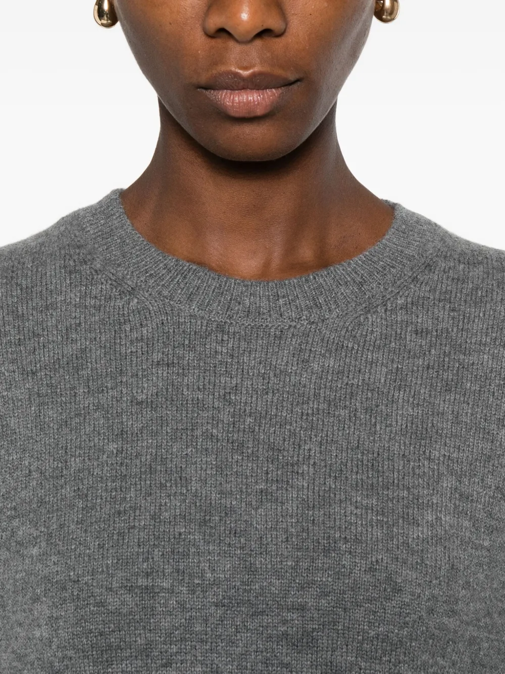Dunst Round-neck Sweater In Gray