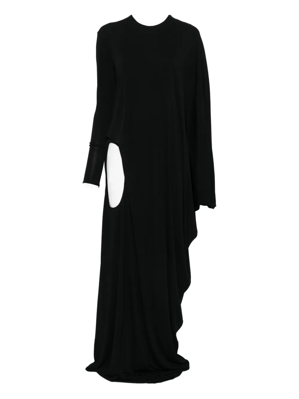 TOM FORD cut-out draped dress - Nero