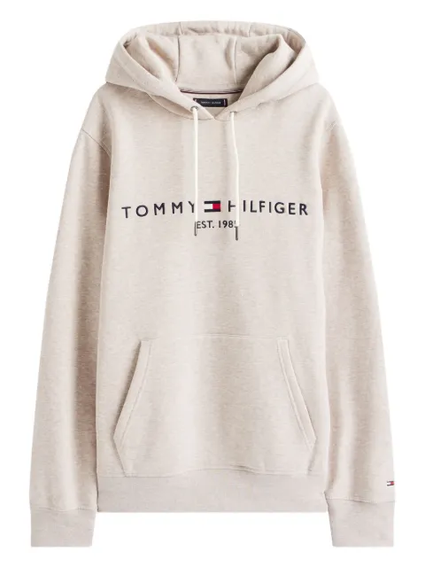 Tommy Hilfiger logo-embroidered hoodie