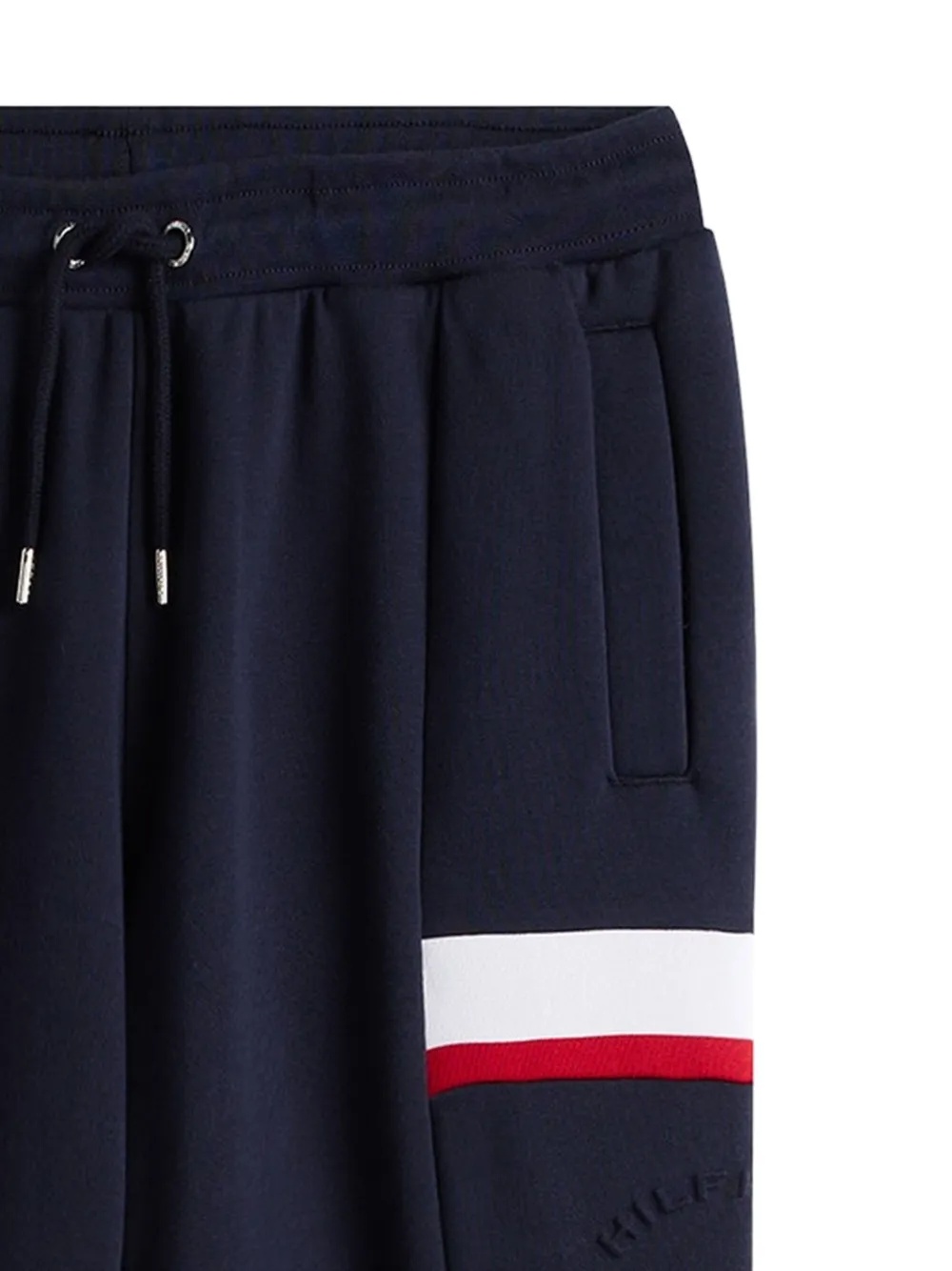 Tommy Hilfiger Broek met trekkoord - Blauw