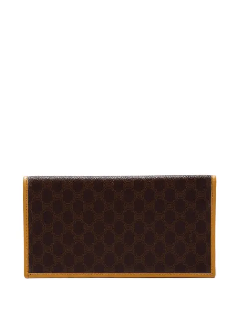 Celine Pre-Owned 1990s Macadam long wallet