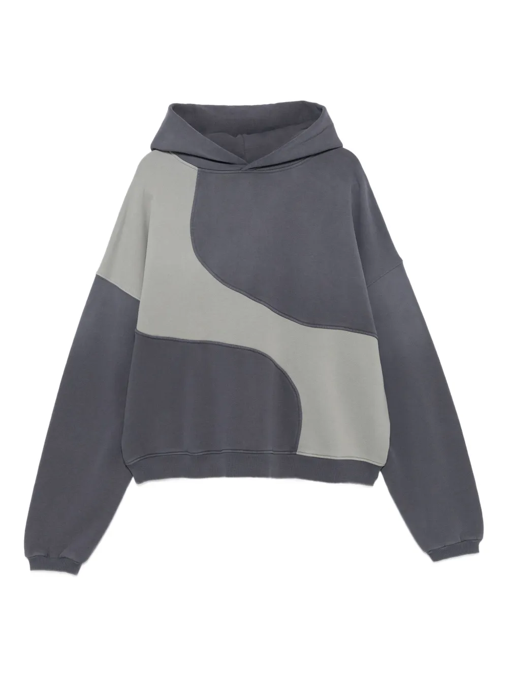 ERL hoodie con paneles | gris | Image 1