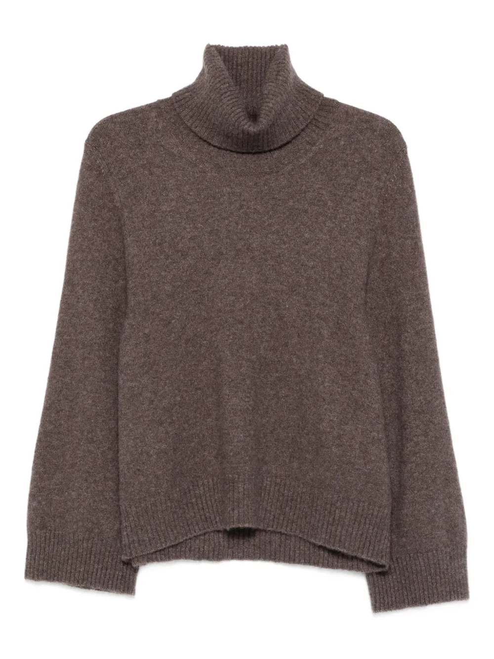 Boboutic roll-neck wide-sleeve sweater | Brown | Image 1