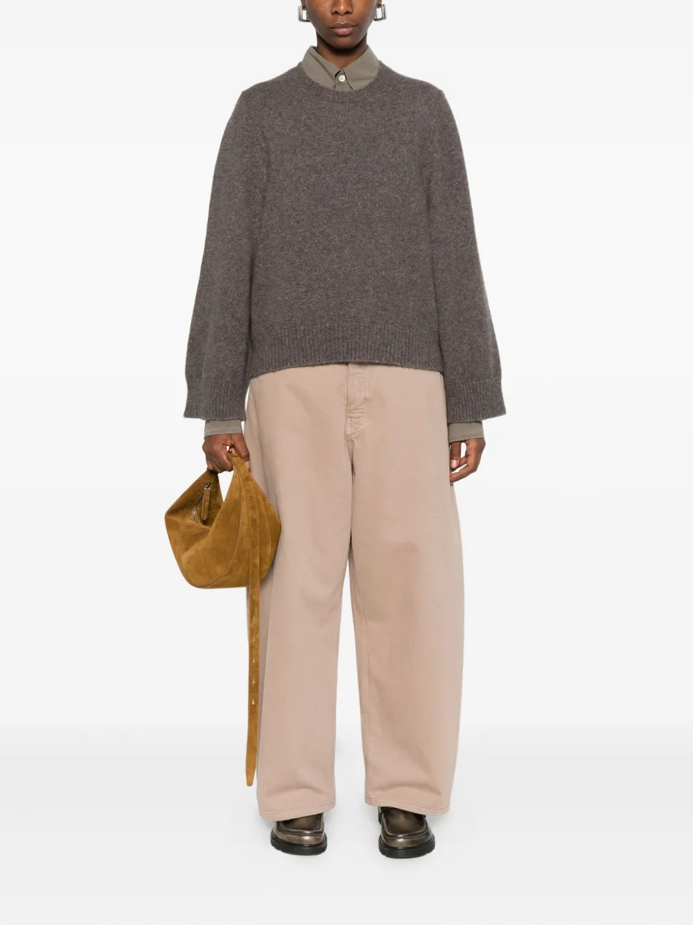 Boboutic round-neck balloon-sleeve sweater | Knitted Sweaters | Image 2
