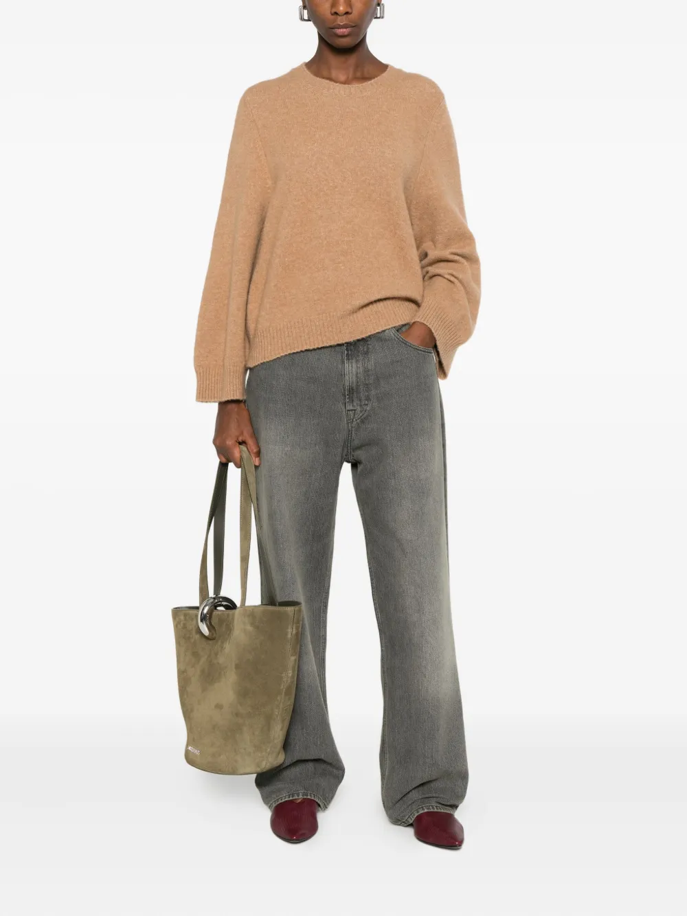 Boboutic balloon-sleeve wool sweater | Knitted Sweaters | Image 2
