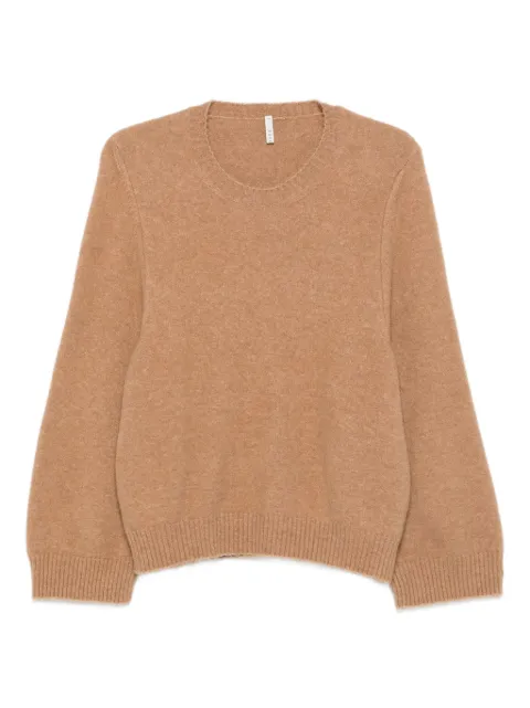 Boboutic balloon-sleeve wool sweater