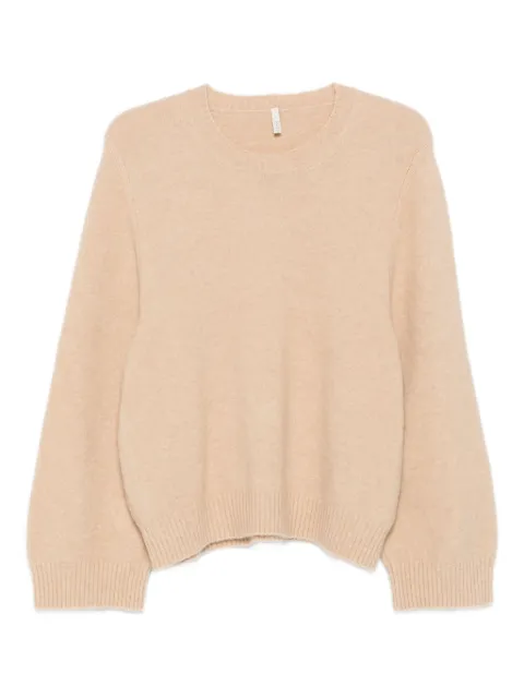 Boboutic balloon-sleeve knitted sweater