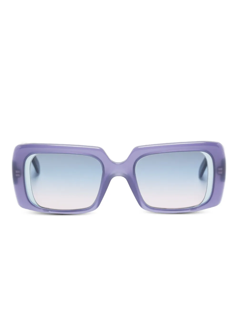 Andy Wolf lentes de sol con armazón rectangular | morado | Image 1