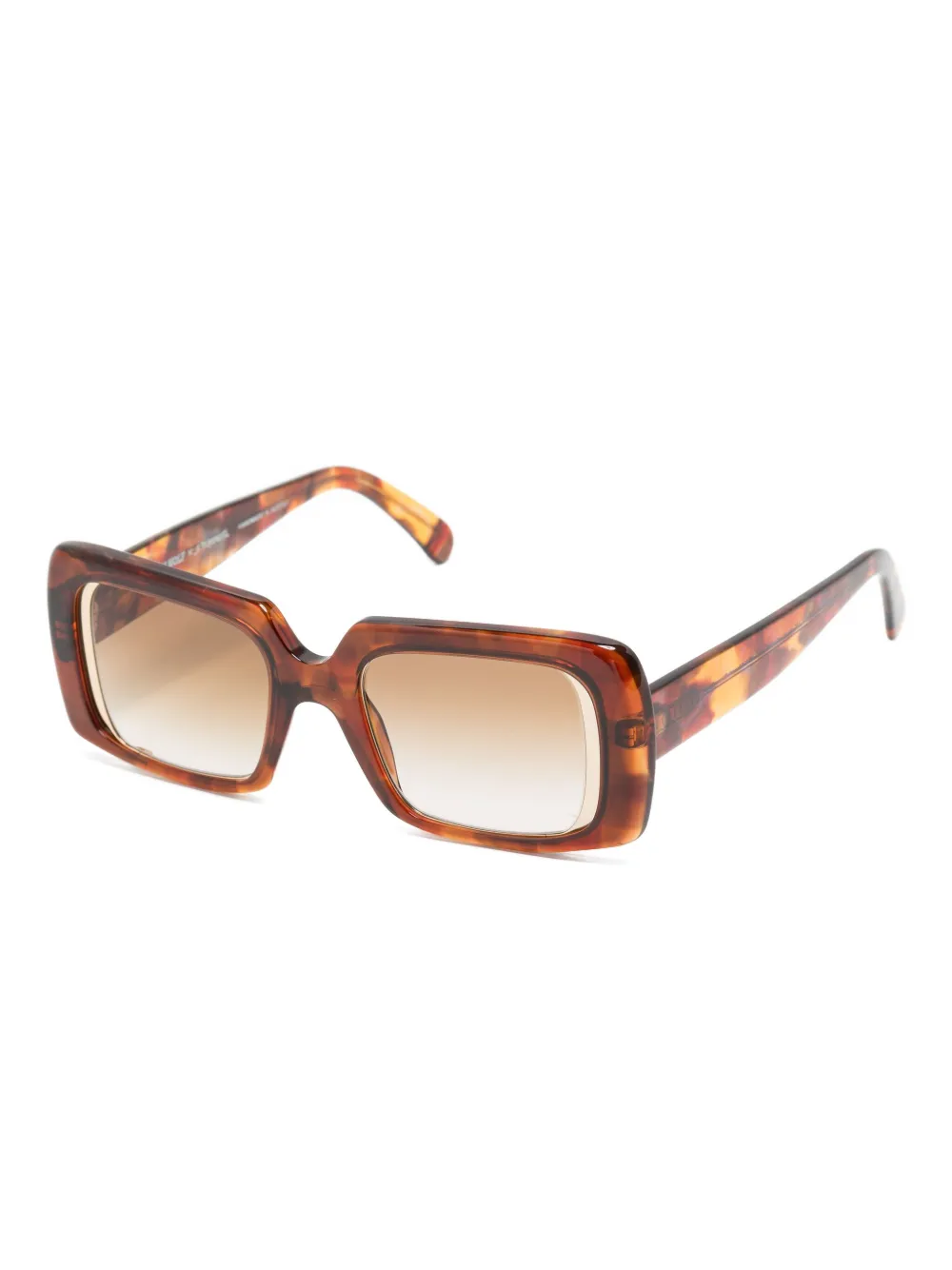 Andy Wolf rectangle-frame sunglasses - Bruin