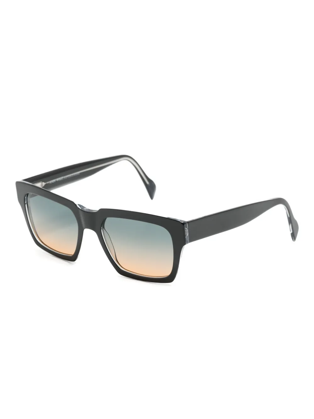 Andy Wolf square-frame sunglasses - Blauw