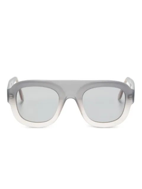 Andy Wolf ombré-effect rectangle-frame sunglasses