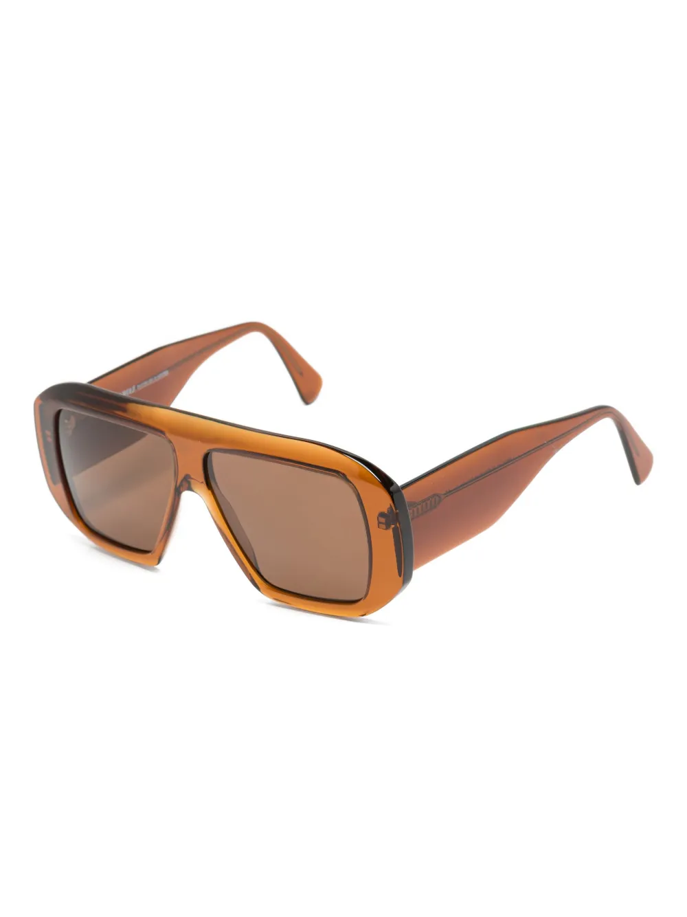 Andy Wolf rectangle-frame sunglasses - Bruin