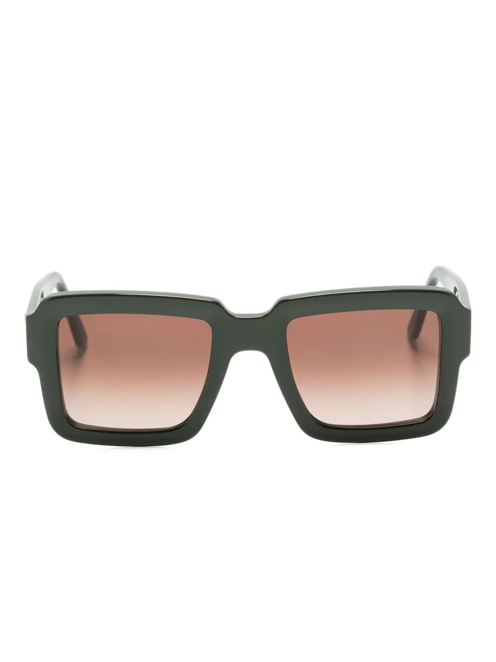Andy Wolf square-frame sunglasses | Green | Image 1