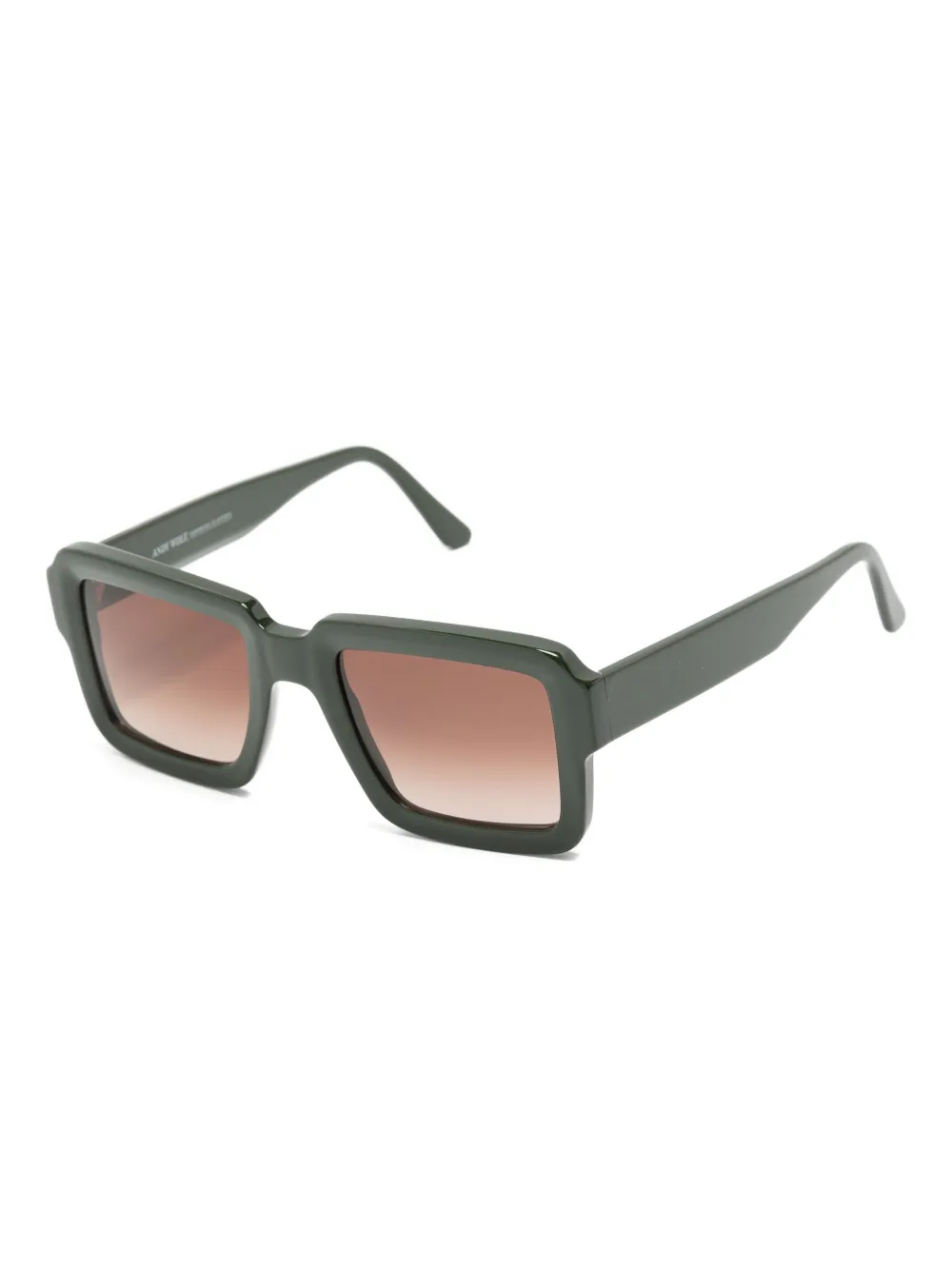 Andy Wolf square-frame sunglasses - Groen