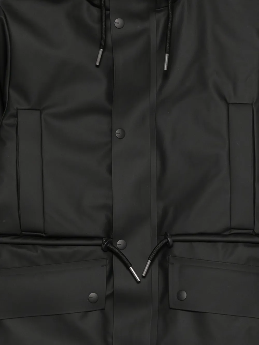Rains Nome String W Raincoat In Black