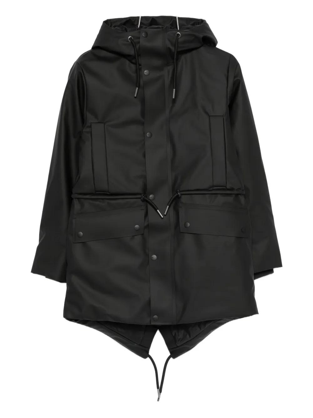 Rains Nome String W Raincoat In Black