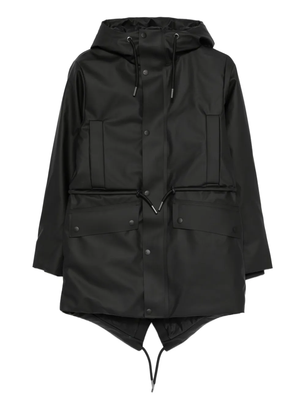 Rains Nome String W レインコート - ブラック Rains Nome String W レインコート - ブラック