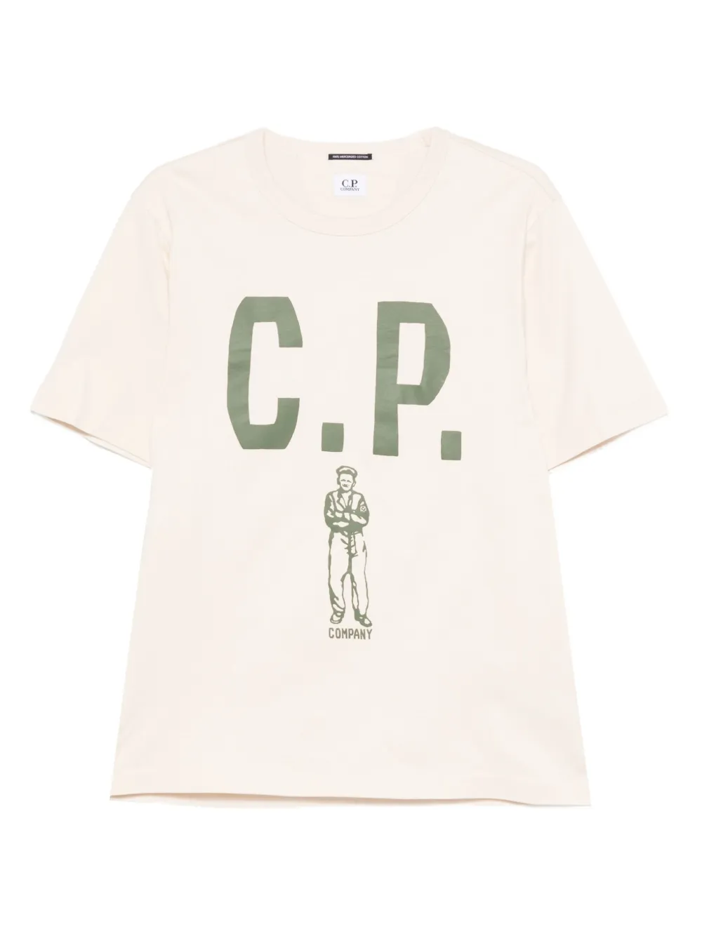 C.P. Company playera con cuello redondo | neutro | Image 1