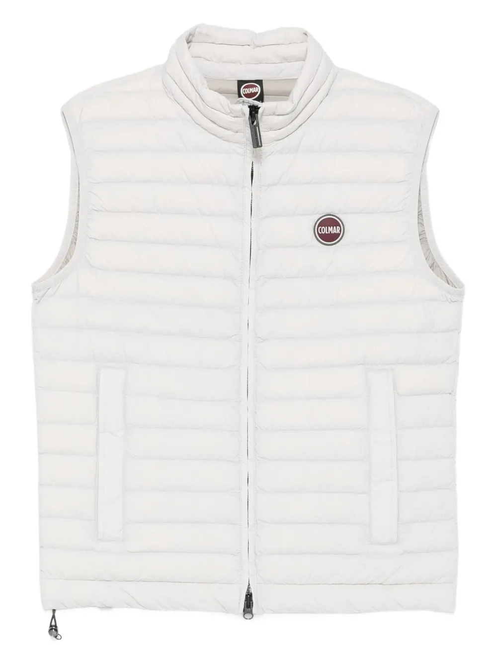 Colmar quilted sleeveless vest | White | Image 1
