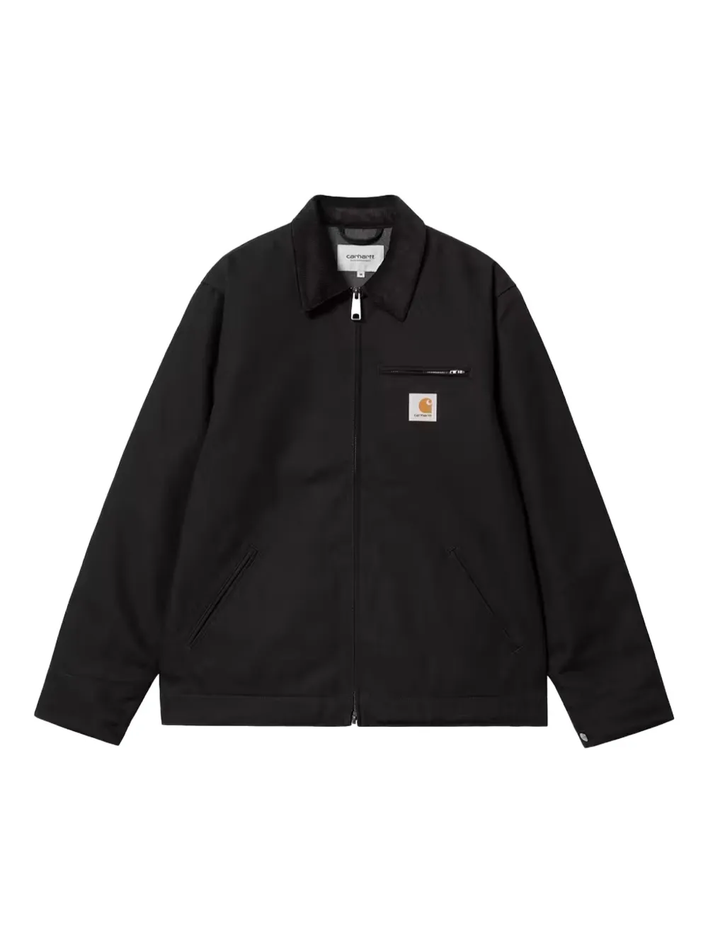 Carhartt WIP Detroit zip-front pocket jacket | Black | Image 1