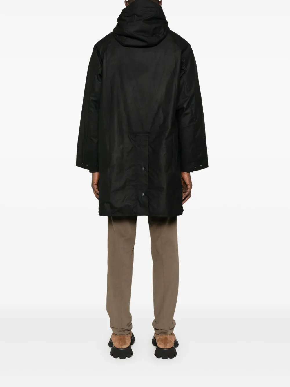 Barbour Solway jas met capuchon Zwart