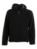 Herno fleece hooded jacket - Black