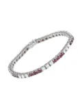 LB Exclusive 18K white gold ruby bracelet - Silver