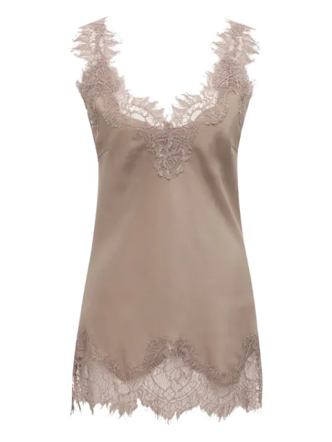 Gold Hawk Megan lace-trim top
