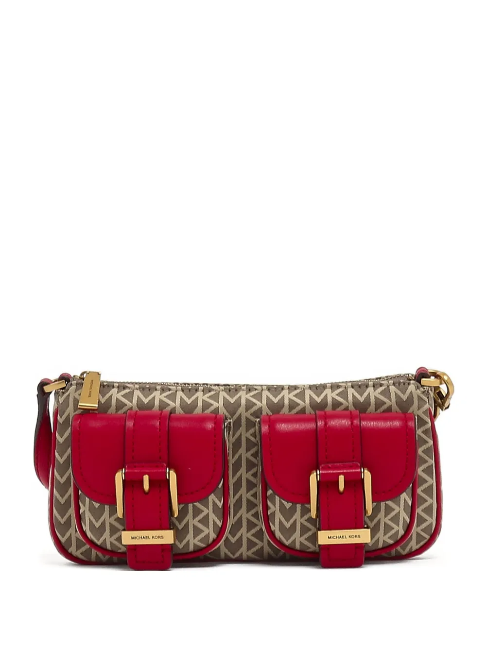 Michael Michael Kors Zoe ショルダーバッグ - ブラウン Michael Michael Kors Zoe ショルダーバッグ - ブラウン
