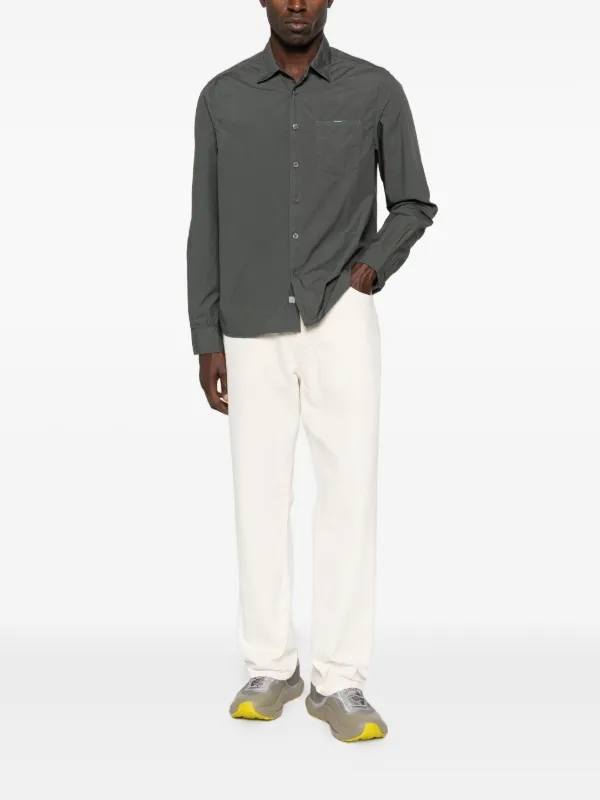 C.P. Company long-sleeve Pocket Shirt | Grey | FARFETCH TW